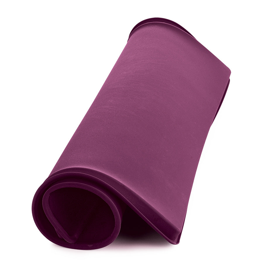plaque de cuisson en silicone avec rebord chou violet