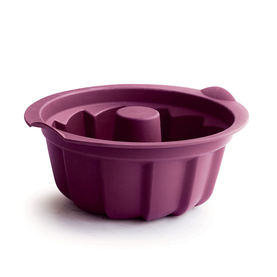 moule à gâteau bundt en silicone chou violet