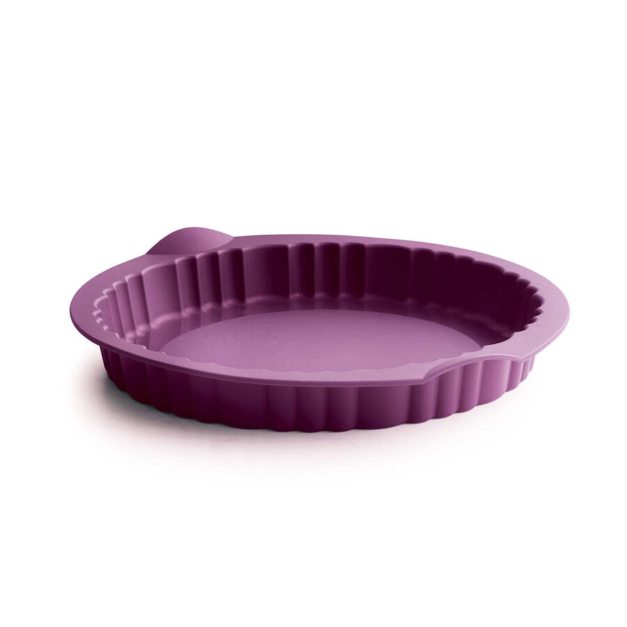moule à tarte en silicone chou violet