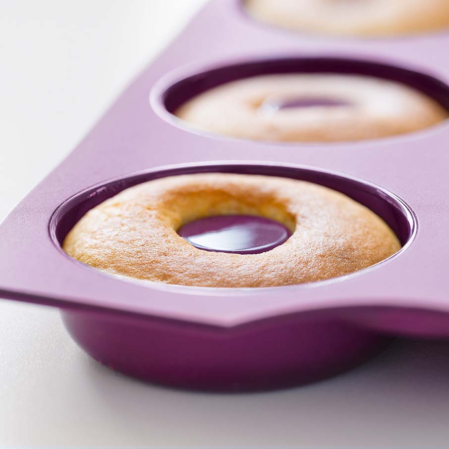 anneau en silicone chou violet