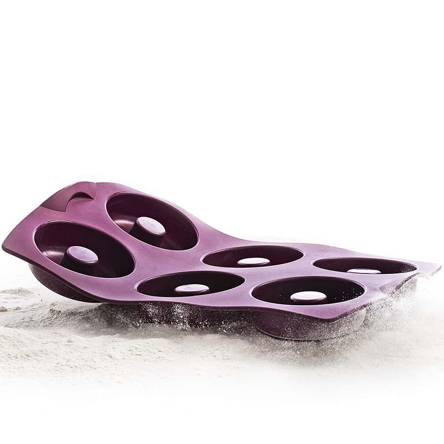 anneau en silicone chou violet