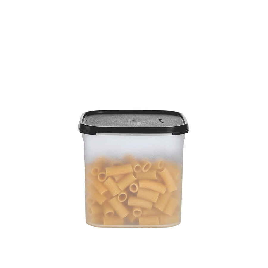 tupperware modular mates carré 3 boîte de conservation alimentaire noir de jais