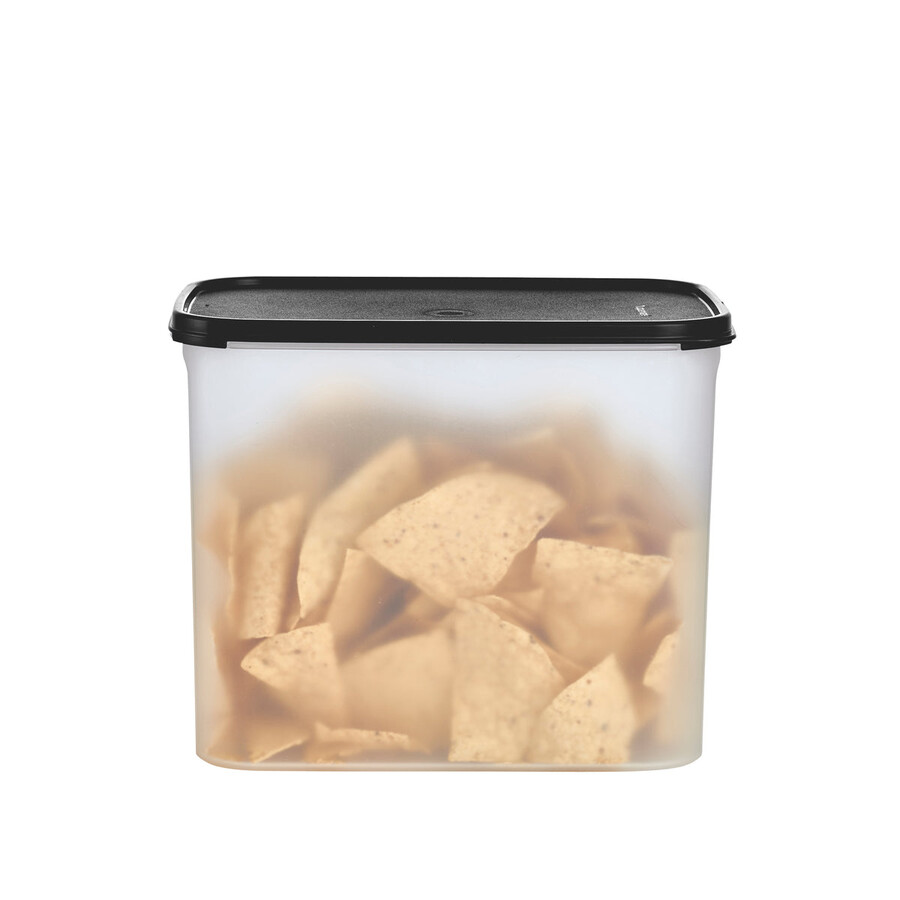 tupperware modular mates rectangulaire 4 boîte de conservation alimentaire noir de jais