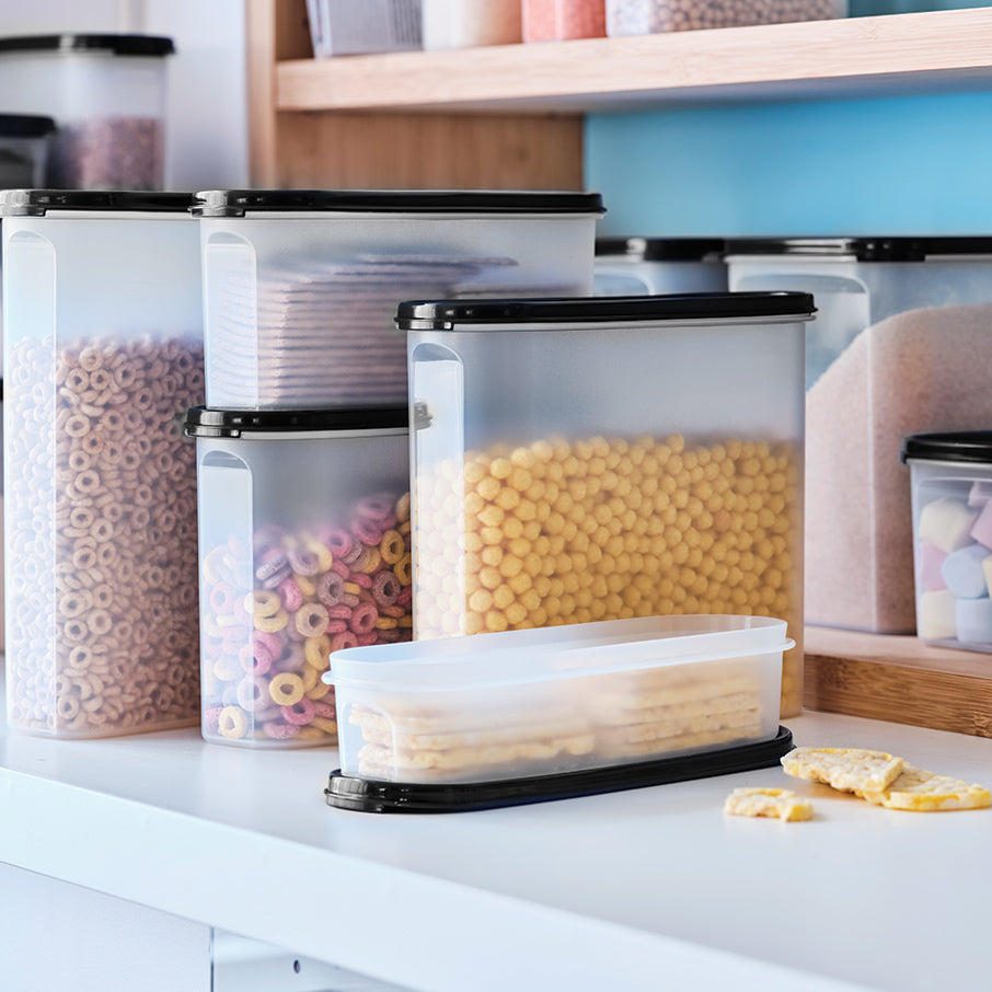 tupperware modular mates super oval 1 boîte de conservation alimentaire noir de jais