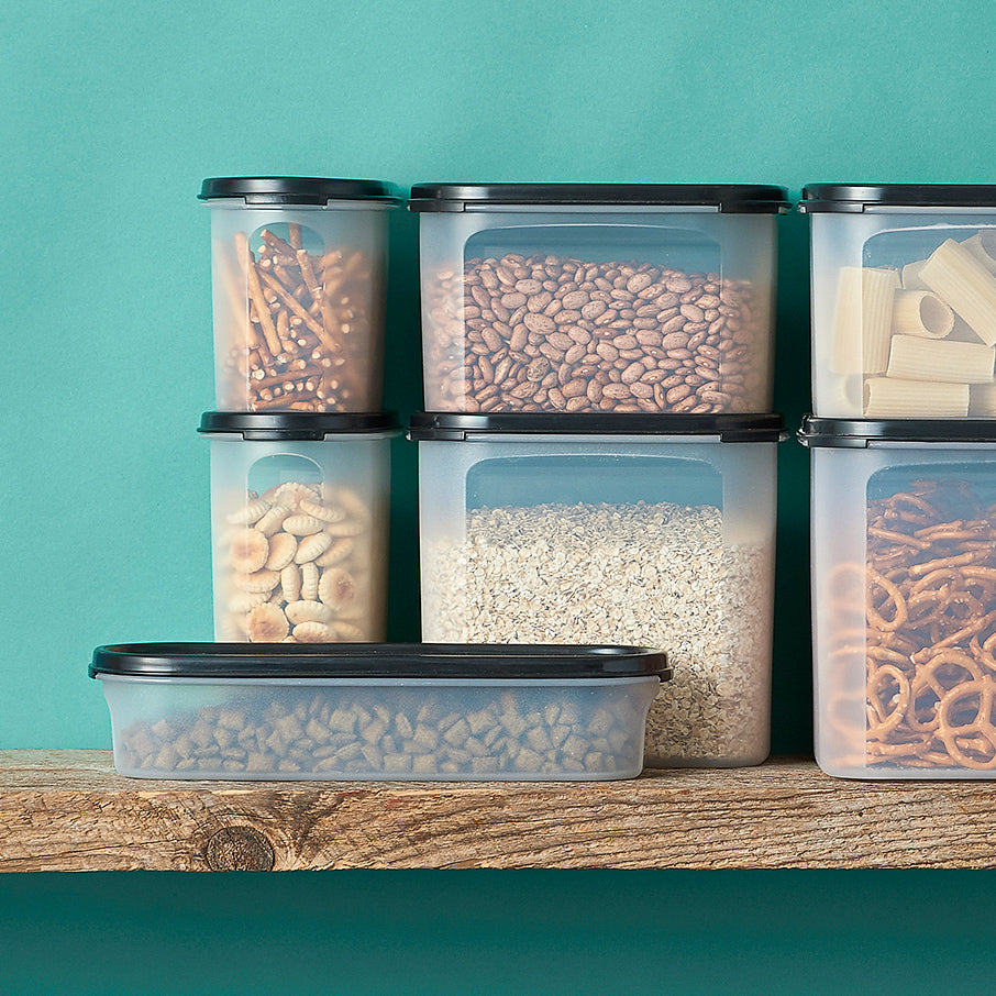 tupperware modular mates super oval 1 boîte de conservation alimentaire noir de jais