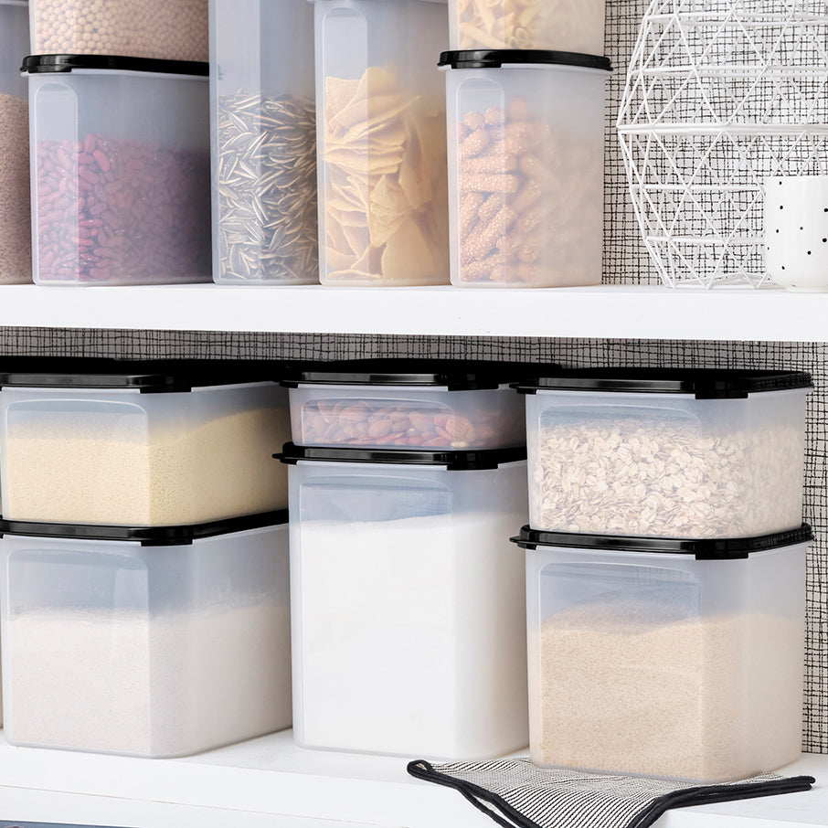 tupperware modular mates carré 1 boîte de conservation alimentaire noir de jais