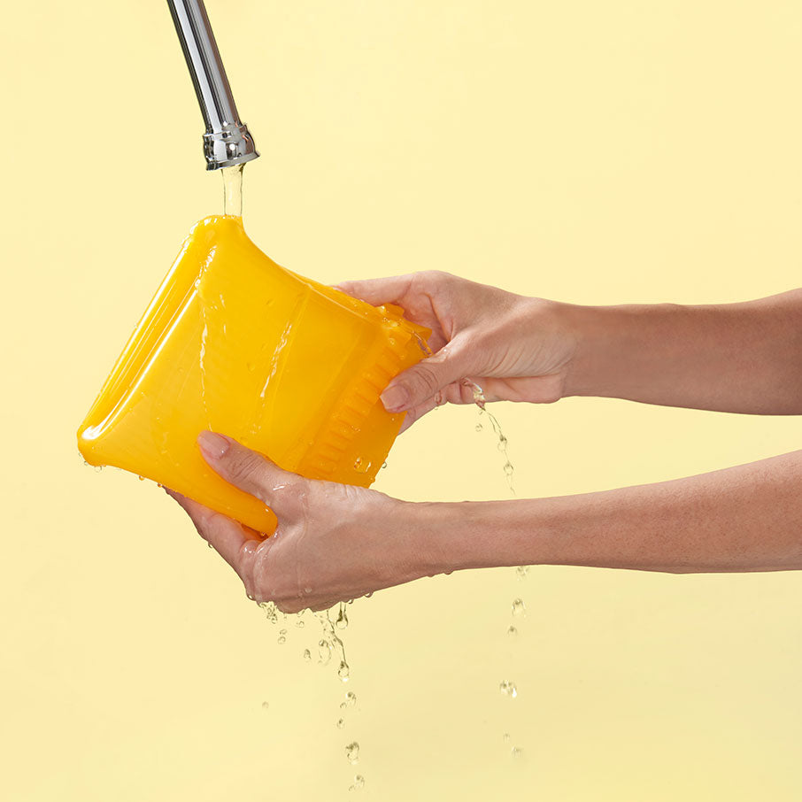sac de rangement en silicone ultimate petit jaune