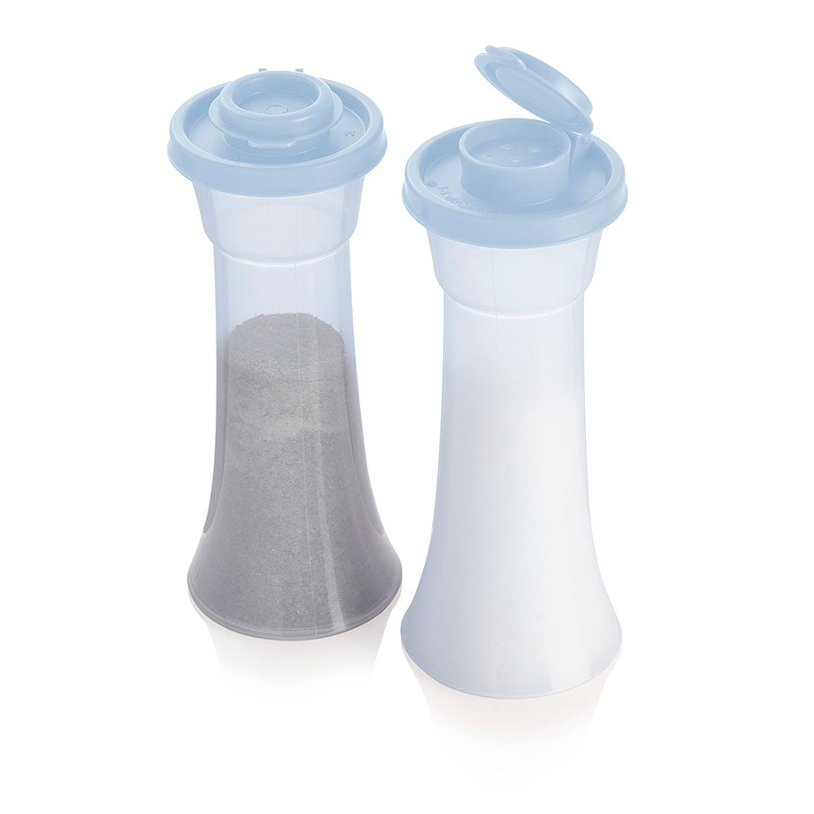 salière et poivrière en forme de sablier grand modèle icelandic mist