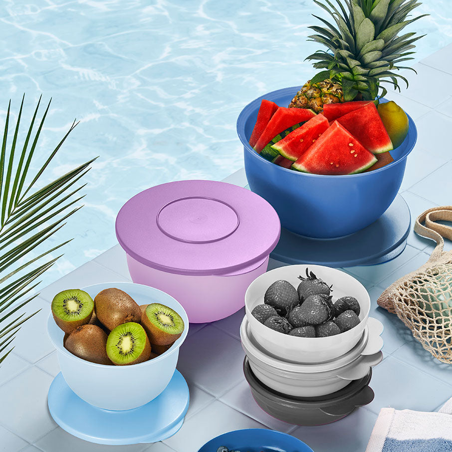 ensemble de bols tupperware impressions classic sorbet libellule brume dislande