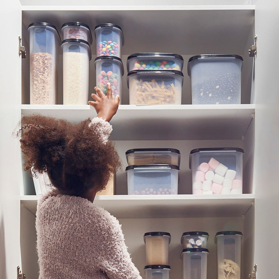 tupperware modular mates ovale 3 boîte de conservation alimentaire noir de jais