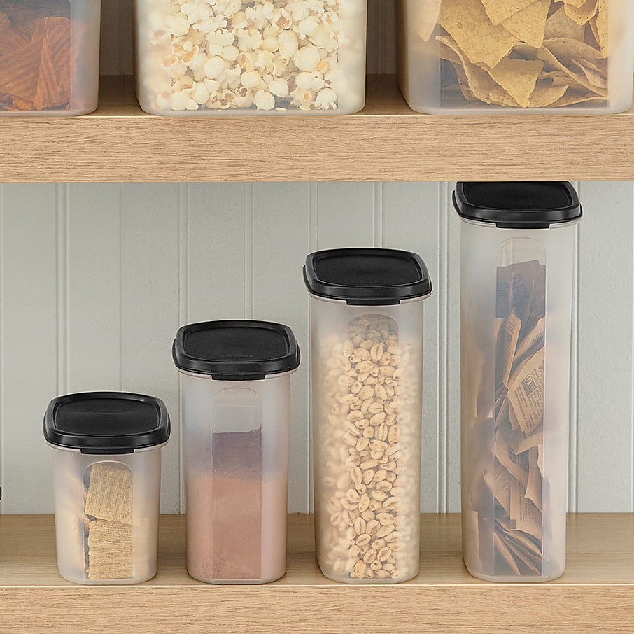 tupperware modular mates ovale 3 boîte de conservation alimentaire noir de jais