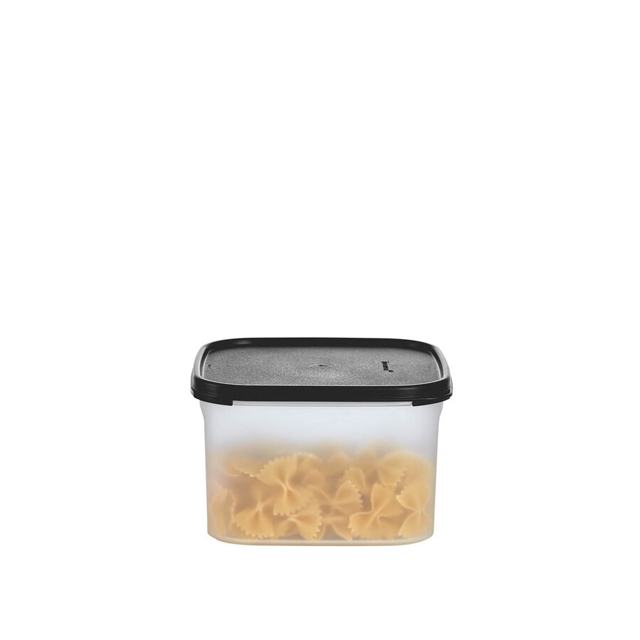 tupperware modular mates carré 2 boîte de conservation alimentaire noir de jais