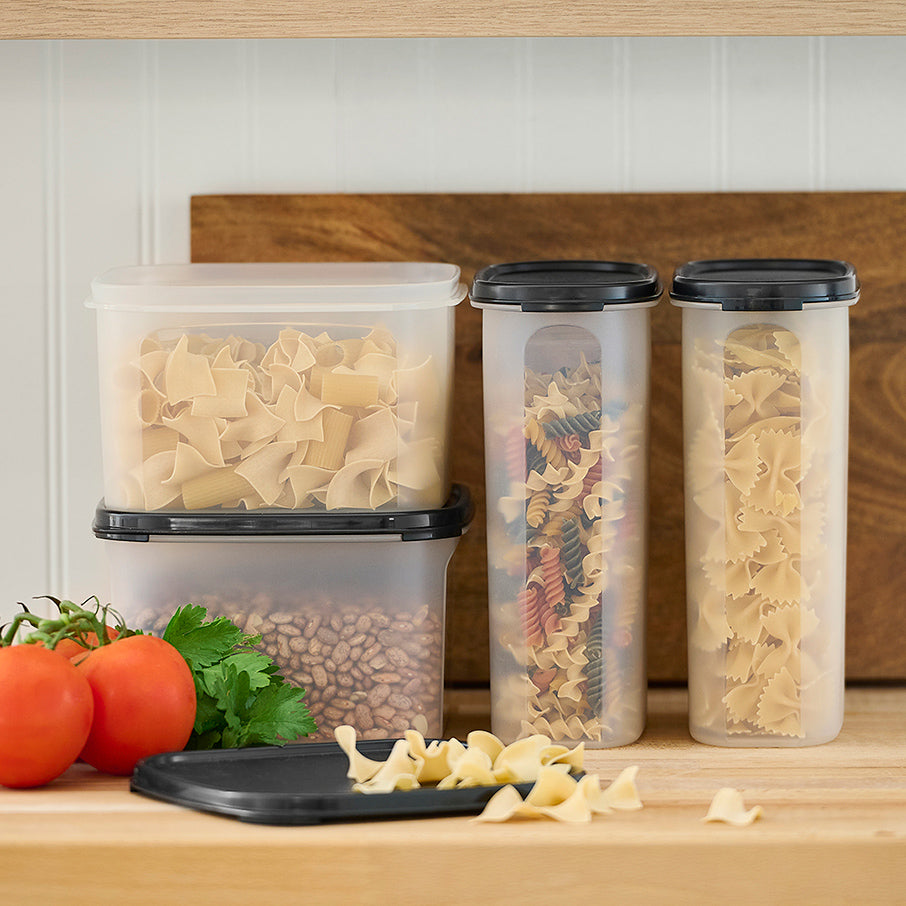 tupperware modular mates carré 2 boîte de conservation alimentaire noir de jais