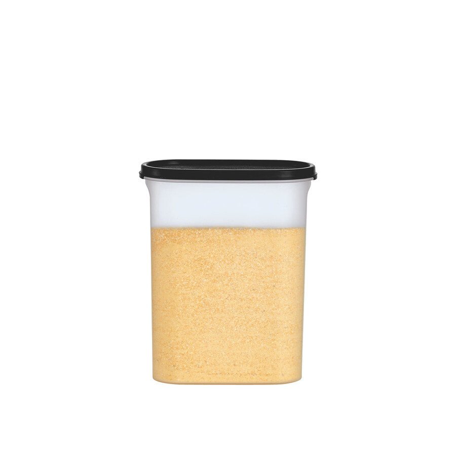 tupperware modular mates ovale 4 boîte de conservation alimentaire 975 tasses noir de jais