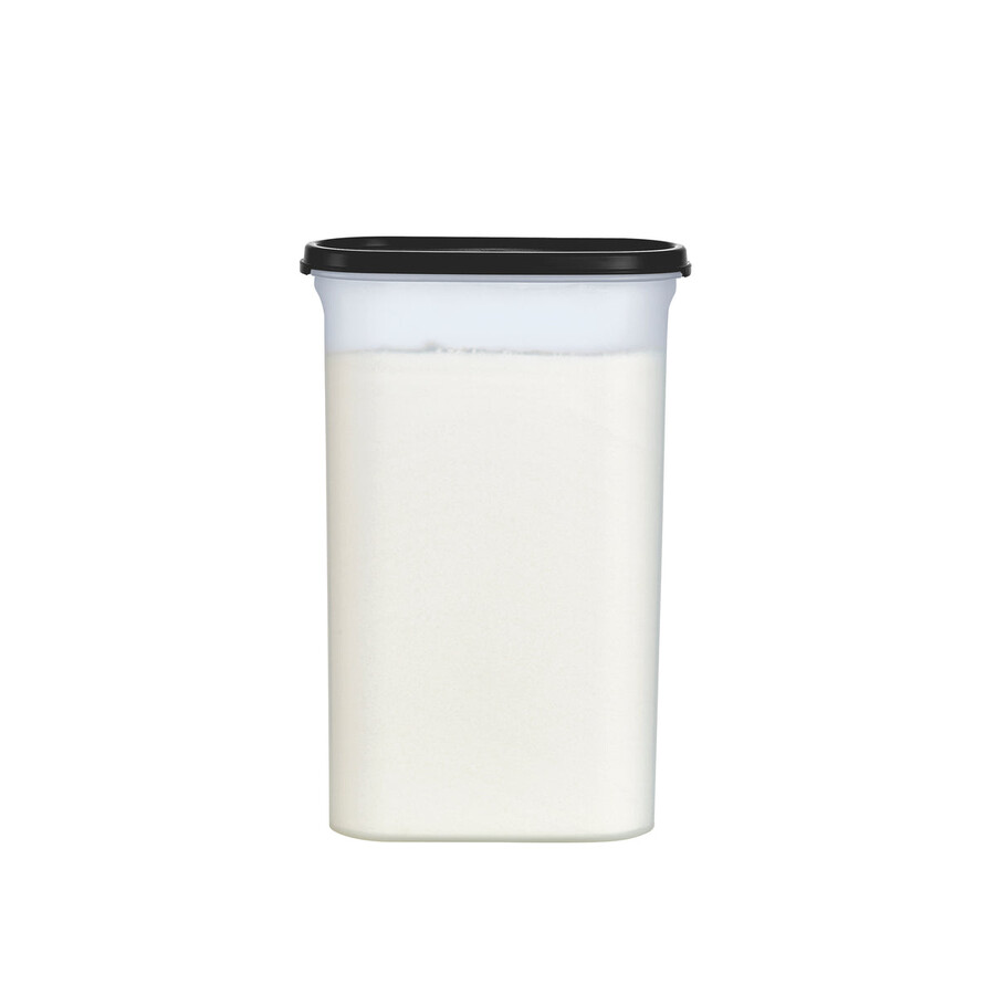 tupperware modular mates ovale 5 boîte de conservation alimentaire noir de jais