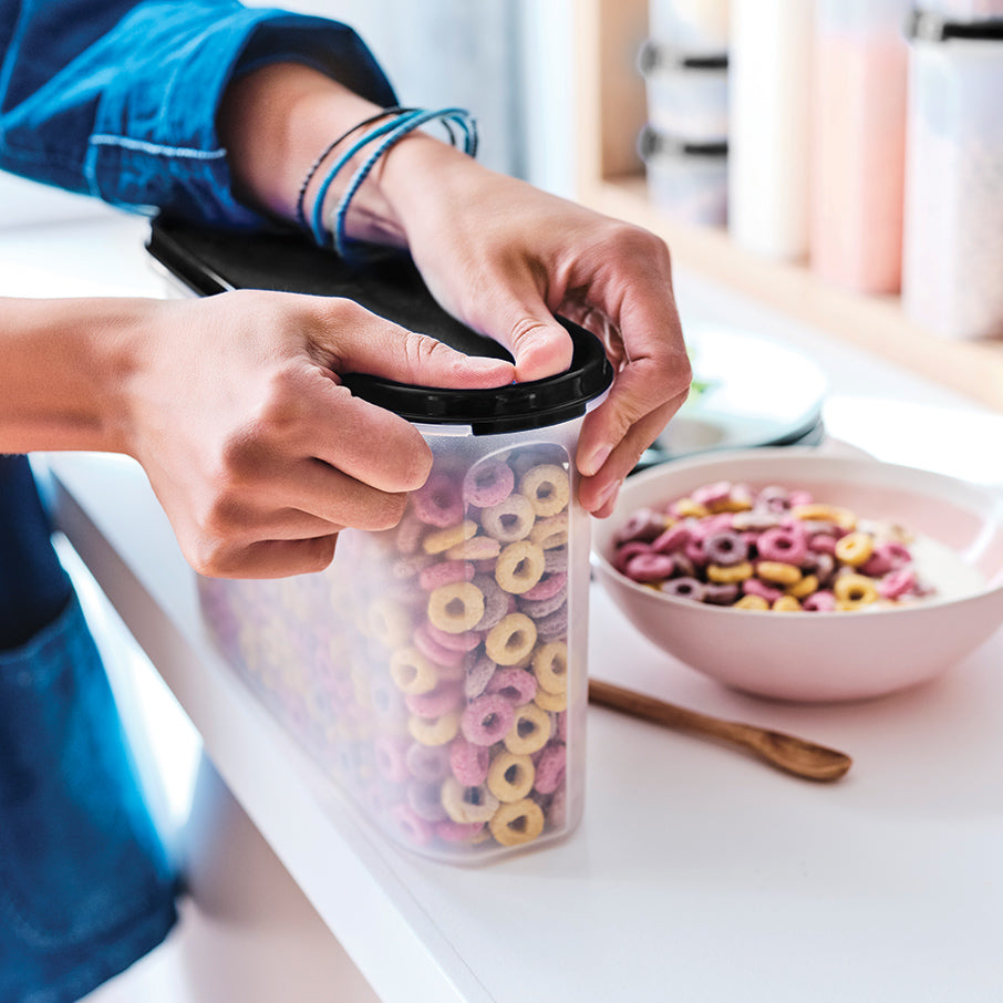 tupperware modular mates super oval 3 boîte de conservation alimentaire noir de jais