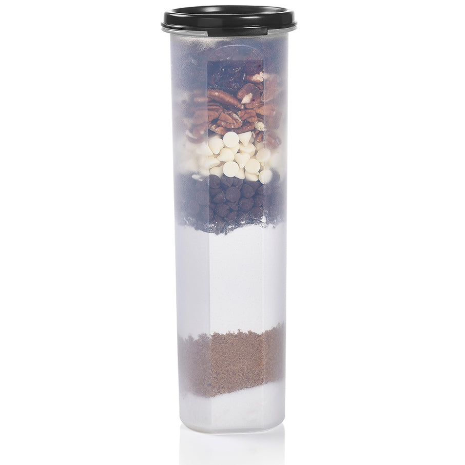 distributeur de spaghettis tupperware modular mates boîte de rangement pour pâtes noir de jais