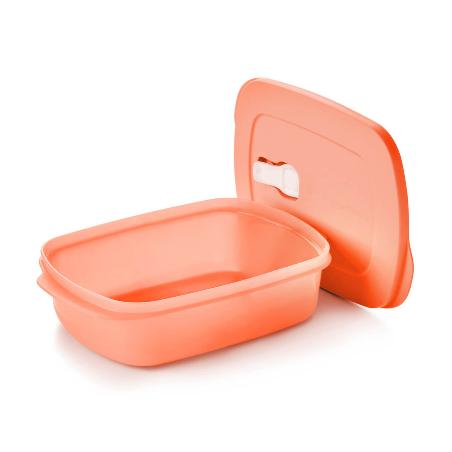crystalwave plus rectangulaire 4 tasses 1 l orange