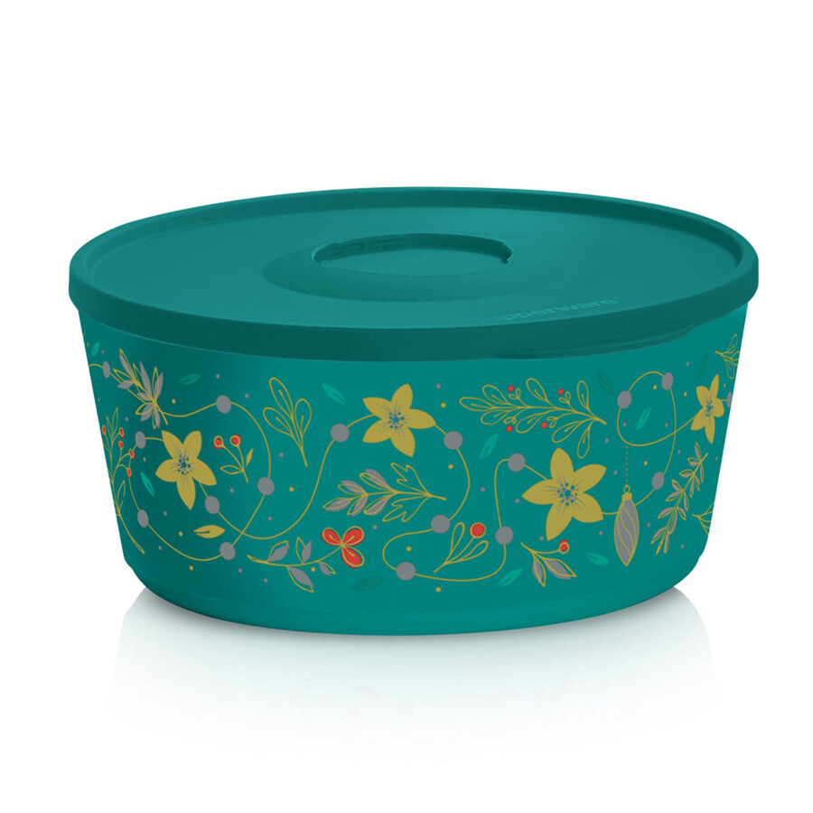 bol de service tupperware holiday holly conservation des aliments 18 tasses 43 po vert mystérieux