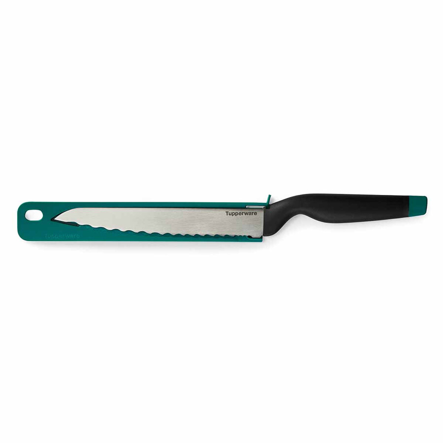 couteau à pain tupperware amazing series vert mystérieux