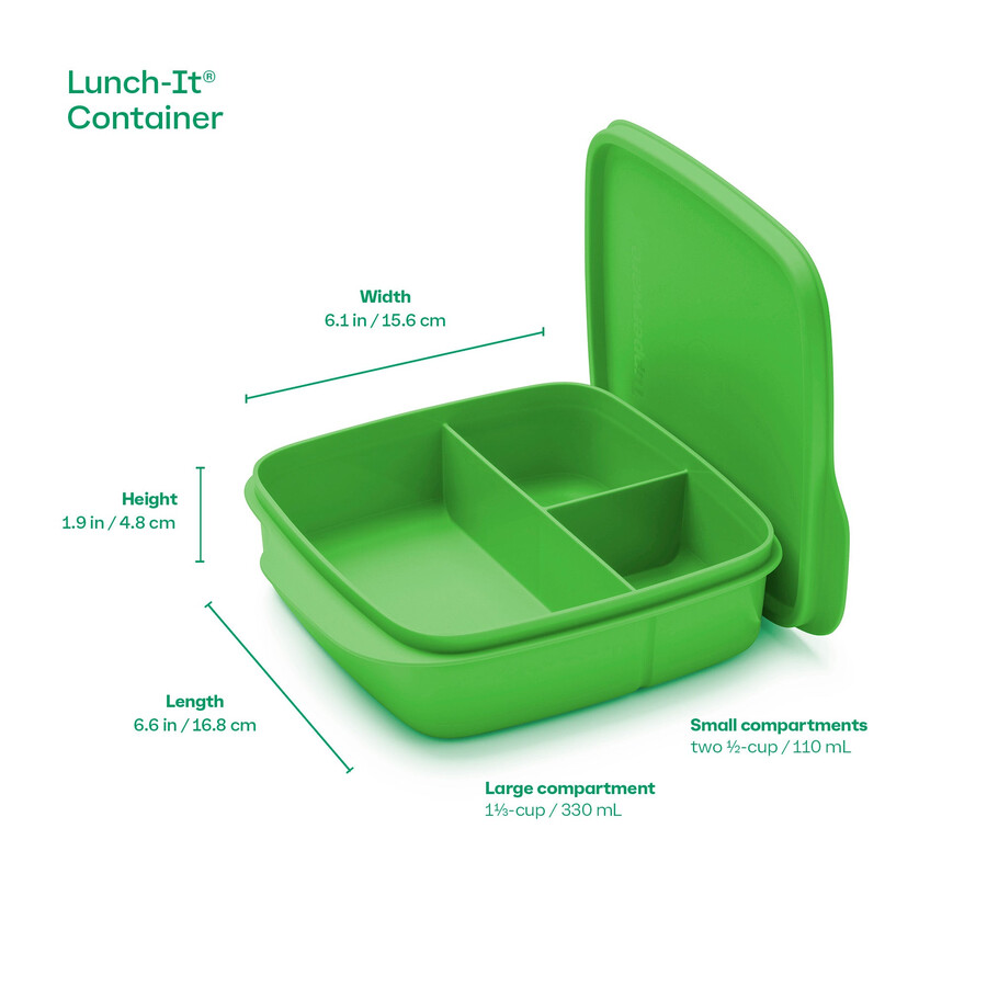 contenants tupperware lunch-it