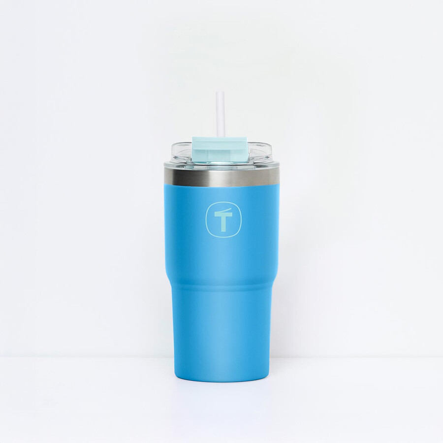 gobelet tupperware big t 630 ml bleu aube