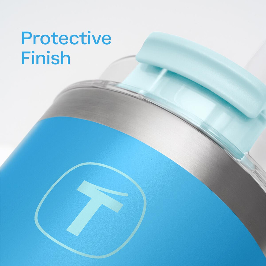 gobelet tupperware big t 630 ml bleu aube