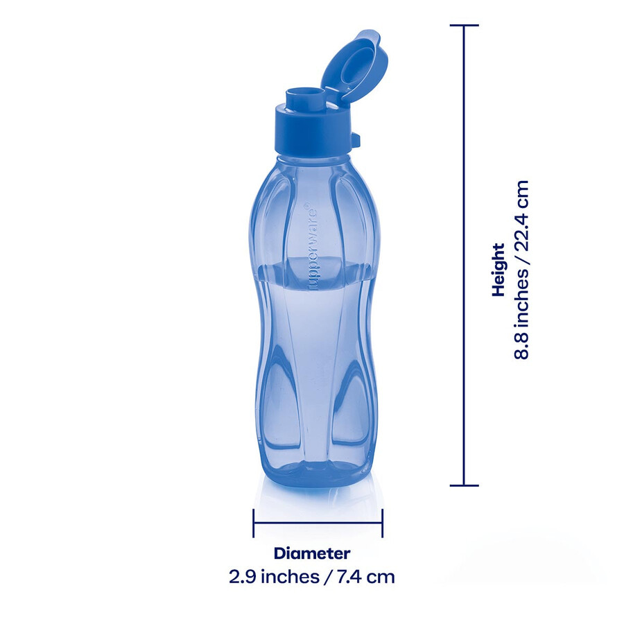 bouteille eco petite bleue