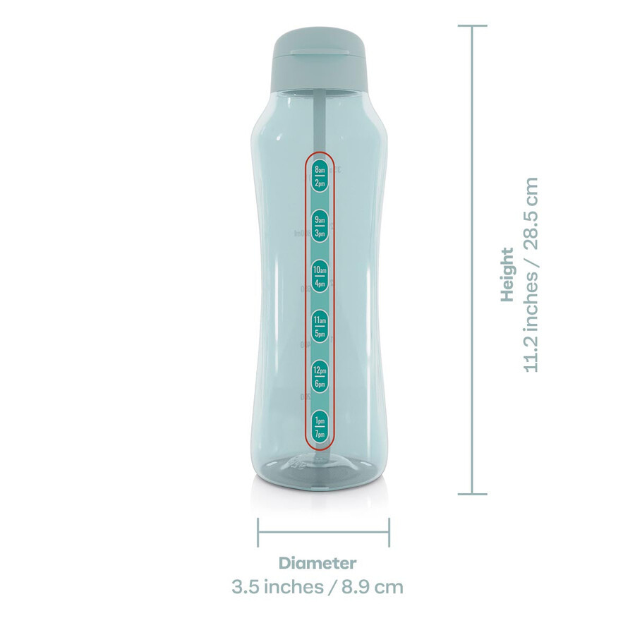 bouteille eco aquavibe 12 l aigue-marine