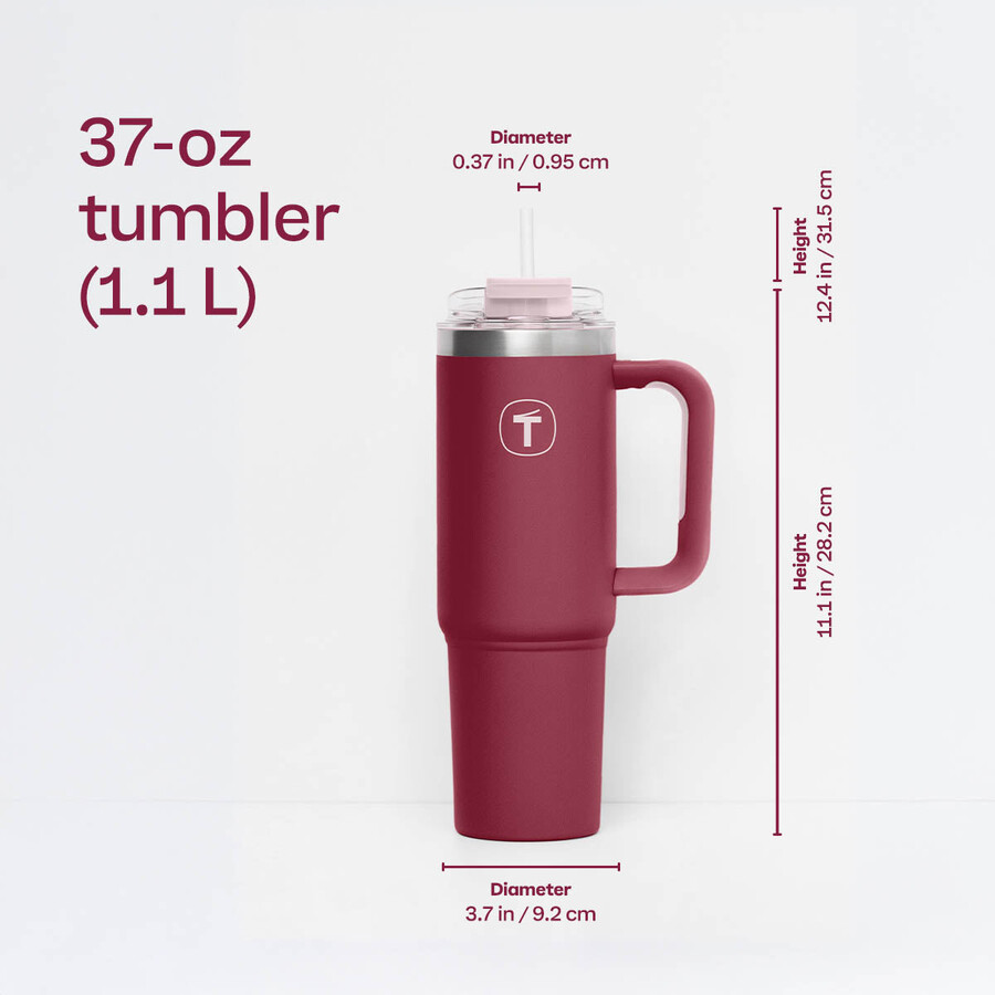 gobelet tupperware big t 11 l plum-cheers