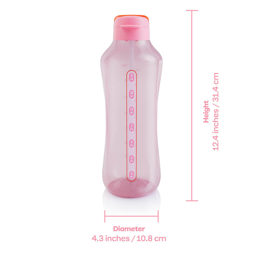 bouteille deau tupperware aquavibe 2 l rose bonbons mous