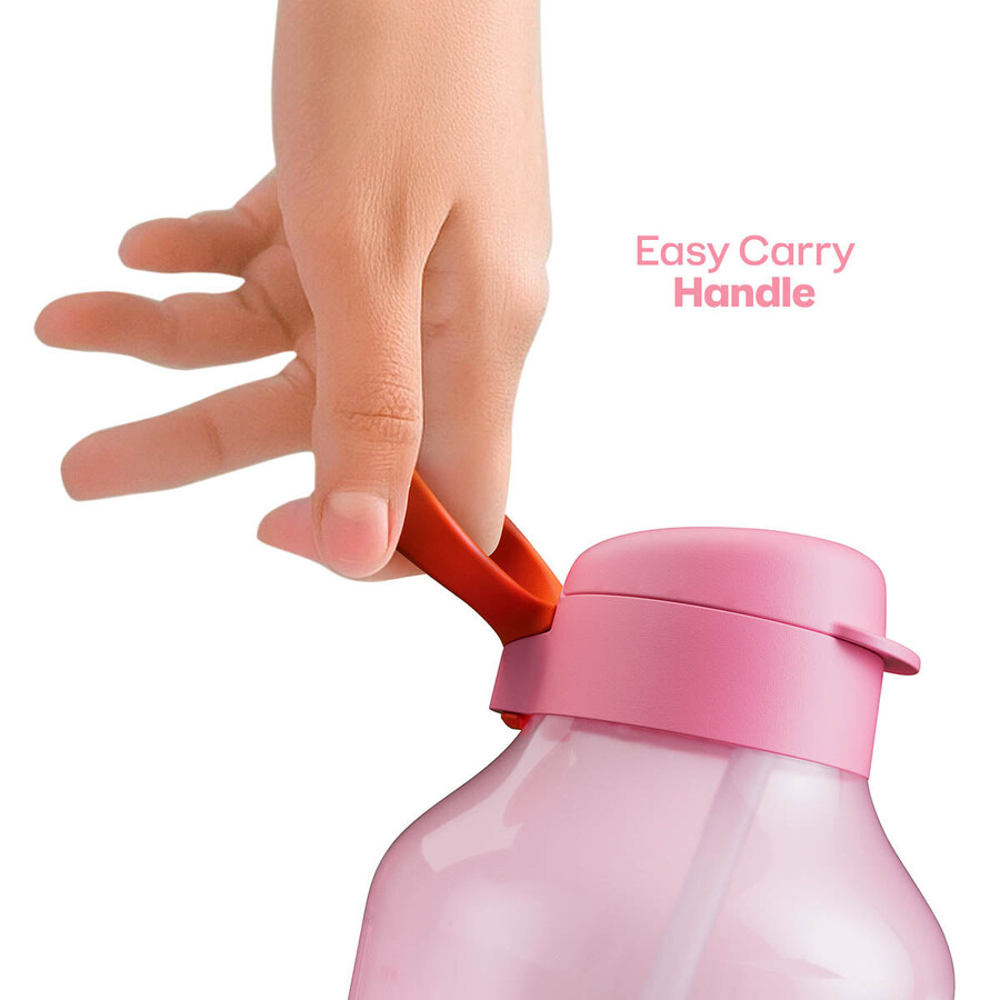 bouteille deau tupperware aquavibe 2 l rose bonbons mous