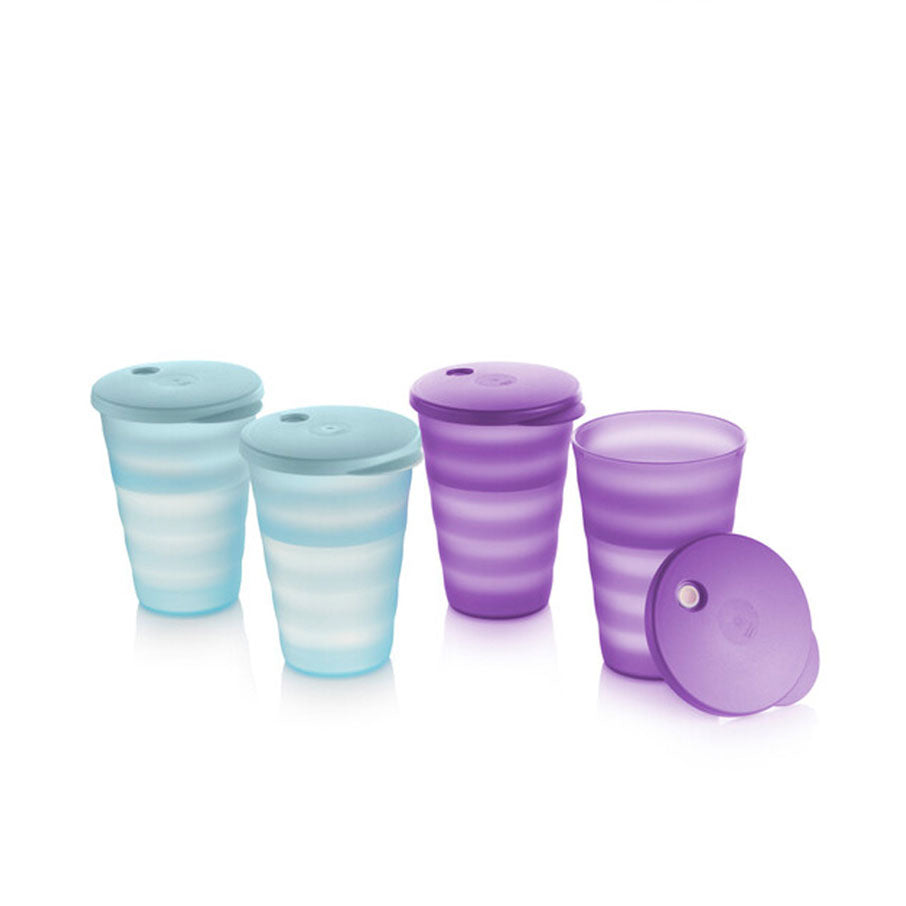 gobelets tupperware impressions 500 ml améthyste brume dislande