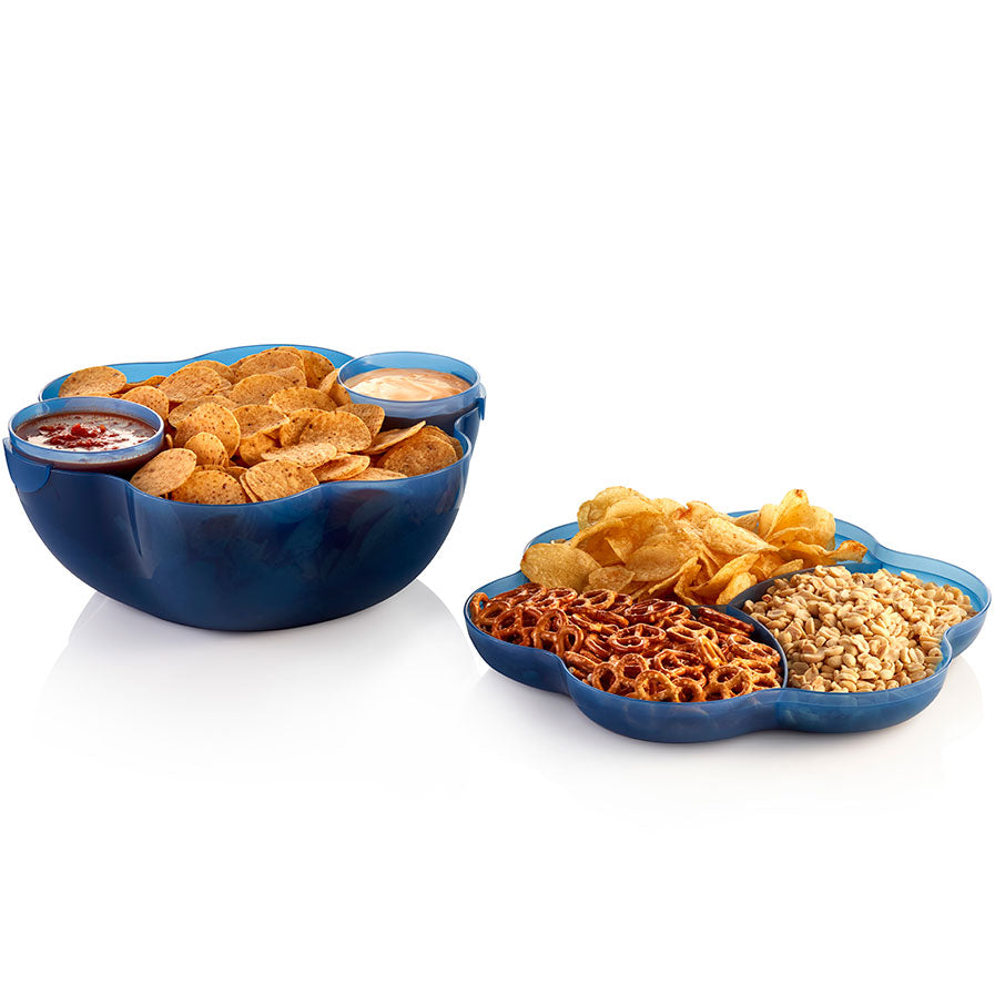 ensemble chips et sauces libellule