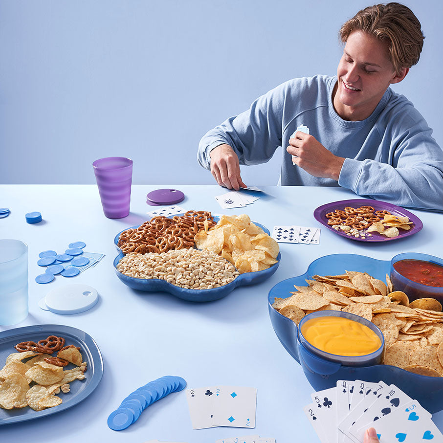 ensemble chips et sauces libellule
